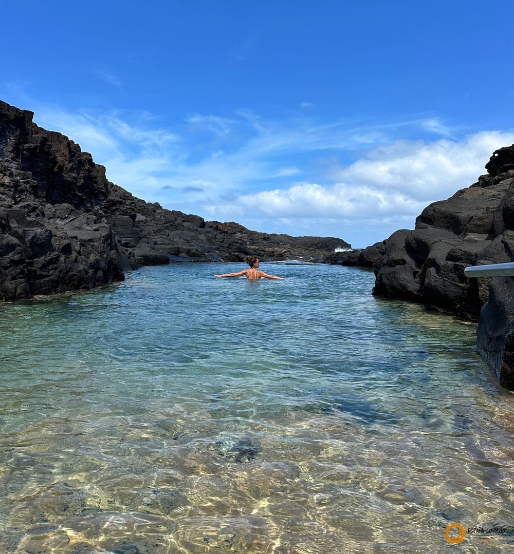 Chaco Puerto Paja, 7 escondidas piscinas naturales en la Palma