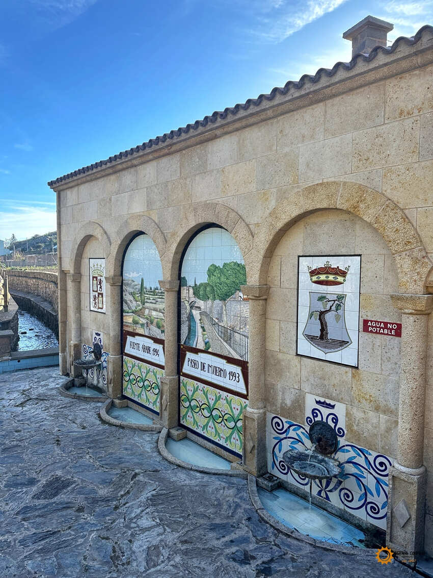 Fuente de Aguas Sulfurosas en Ágreda