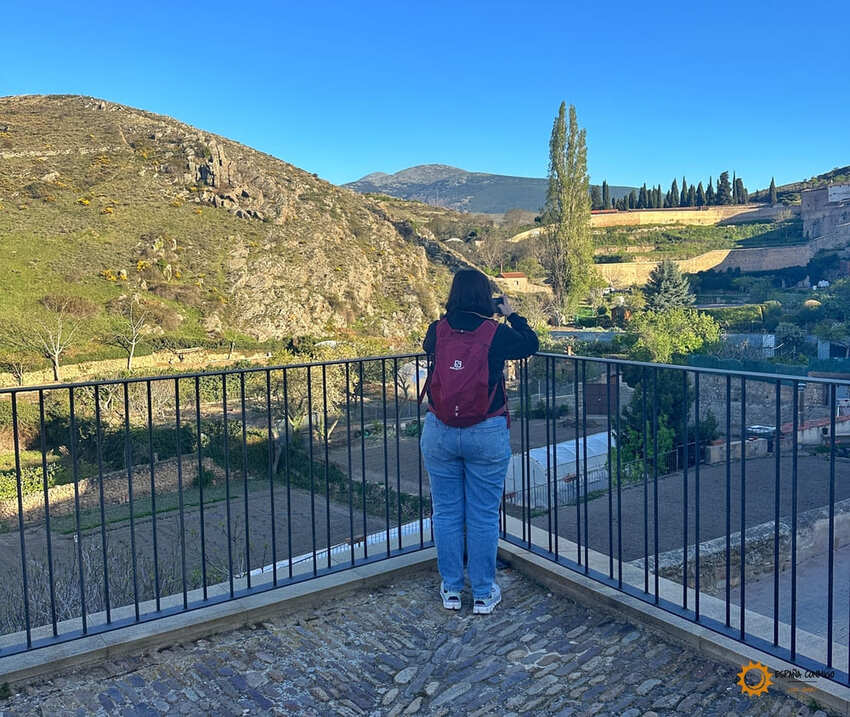 Mirador a las Huertas Árabes de Ágreda