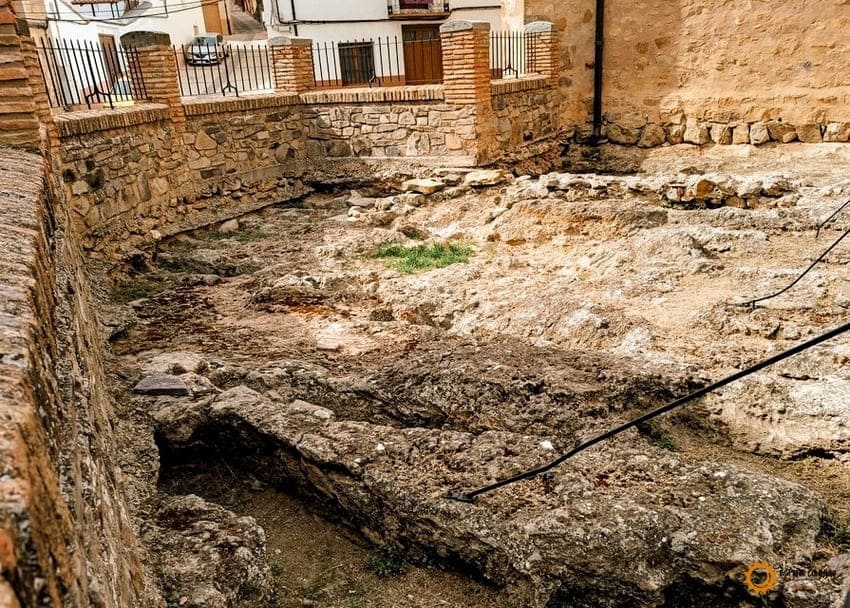 Necropolis de la Iglesia de San Juan Bautista en Ágreda