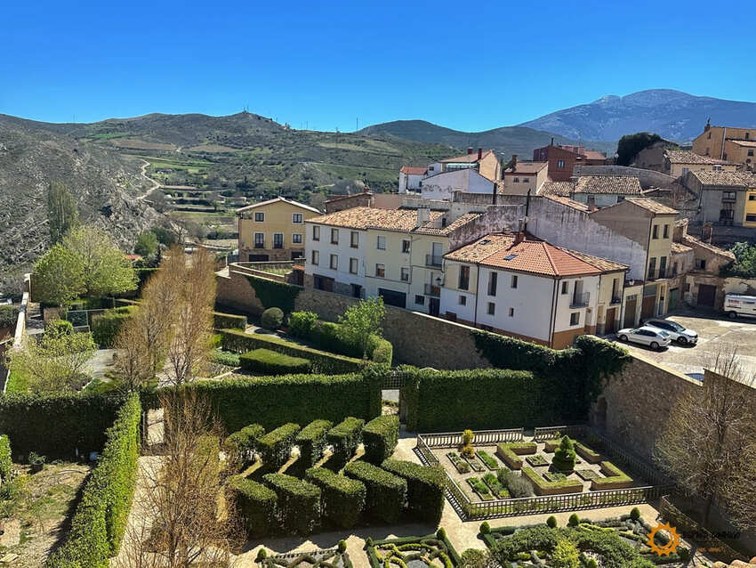 qué ver en Ágreda - la joya oculta de Soria - Los Jardines del Palacio de los Castejón,