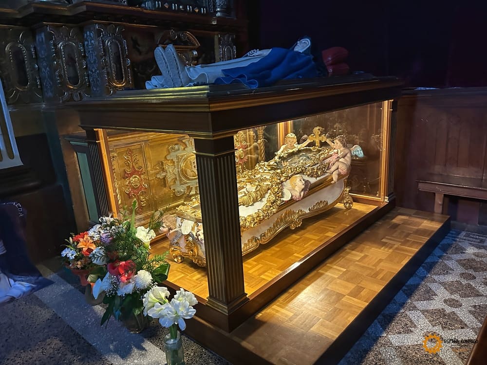 Cuerpo incorrupto de Sor María de Jesús en Ágreda