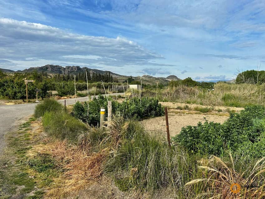 Circuito de Roscas en FItero, señalización de la ruta