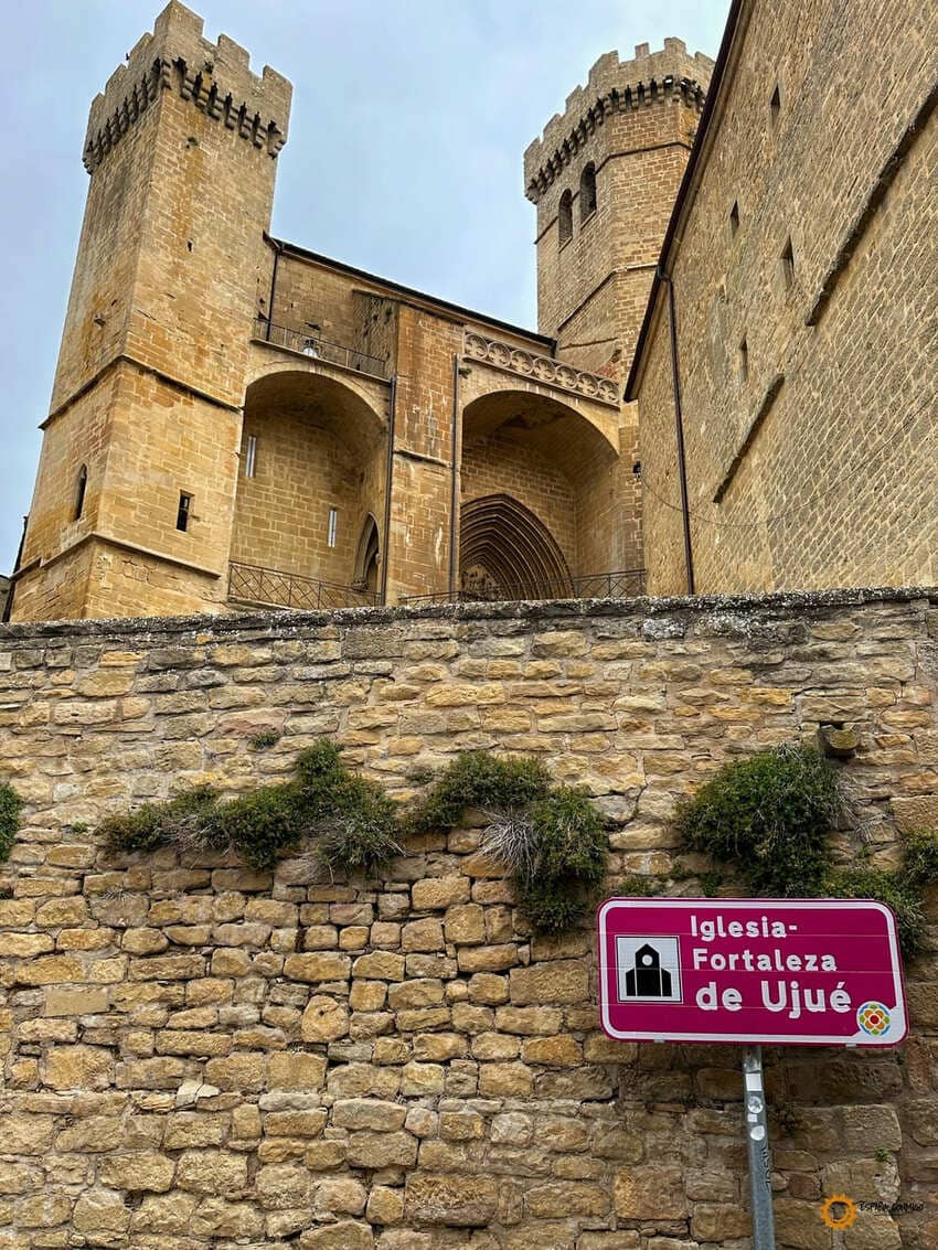La iglesia Fortaleza de Ujué