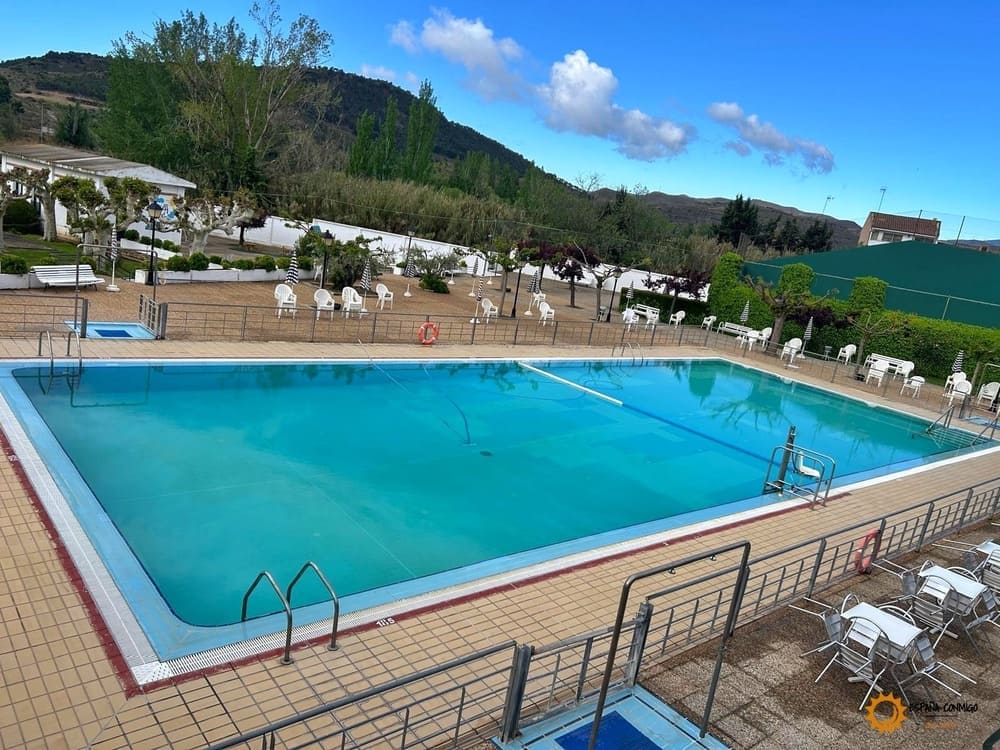 Piscina en el Balneario de Fitero