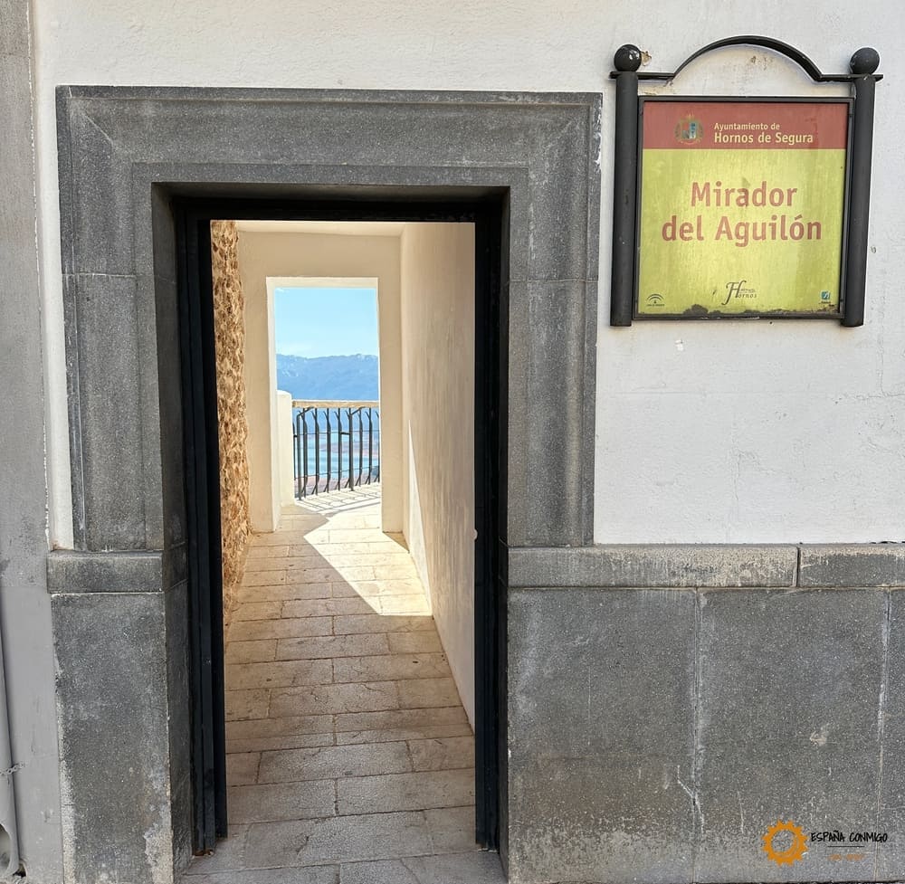 Mirador del Aguilon qué ver en Hornos de Segura